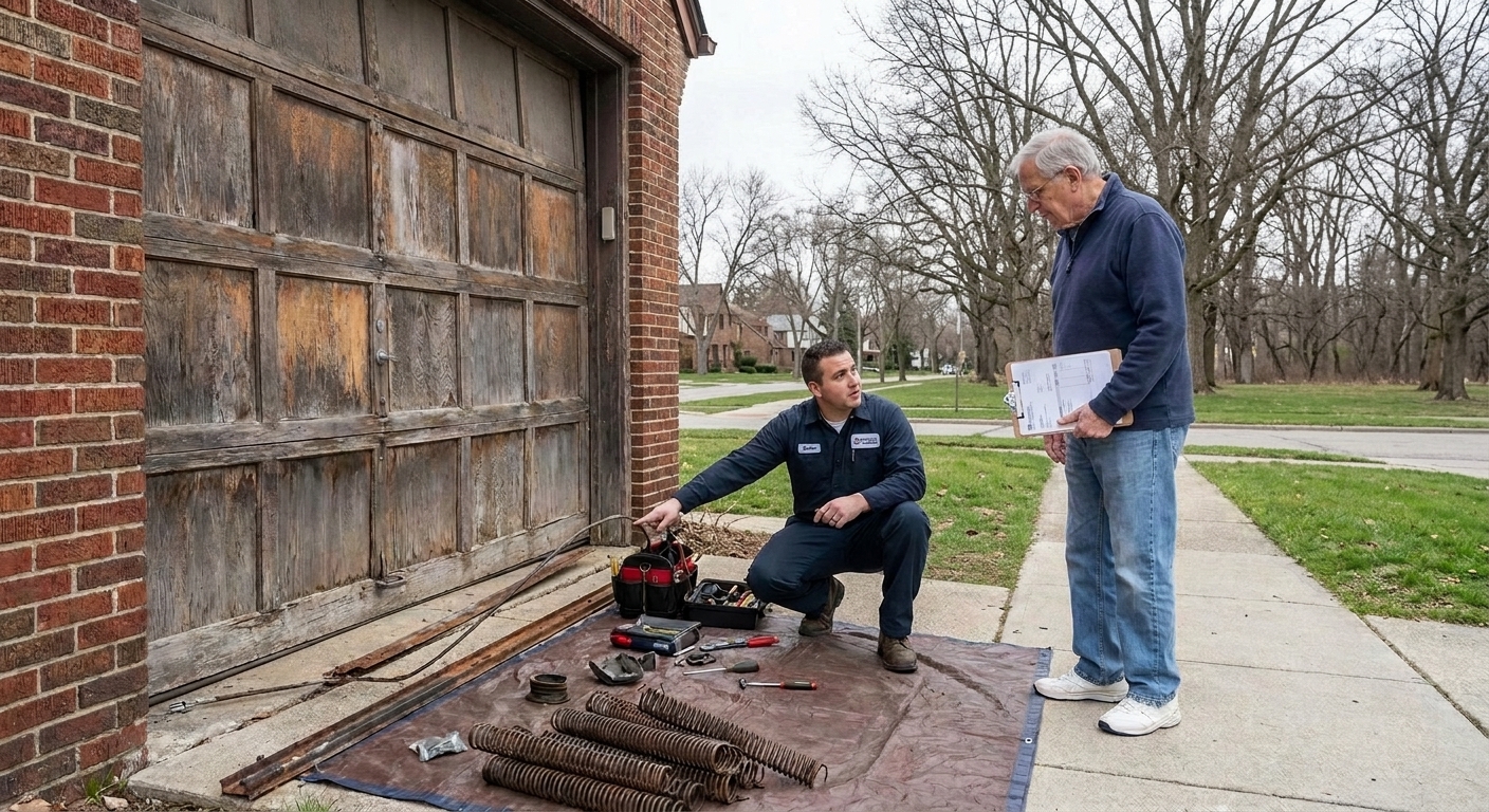 Are Older Garage Doors in Grosse Pointe More Expensive to Maintain?