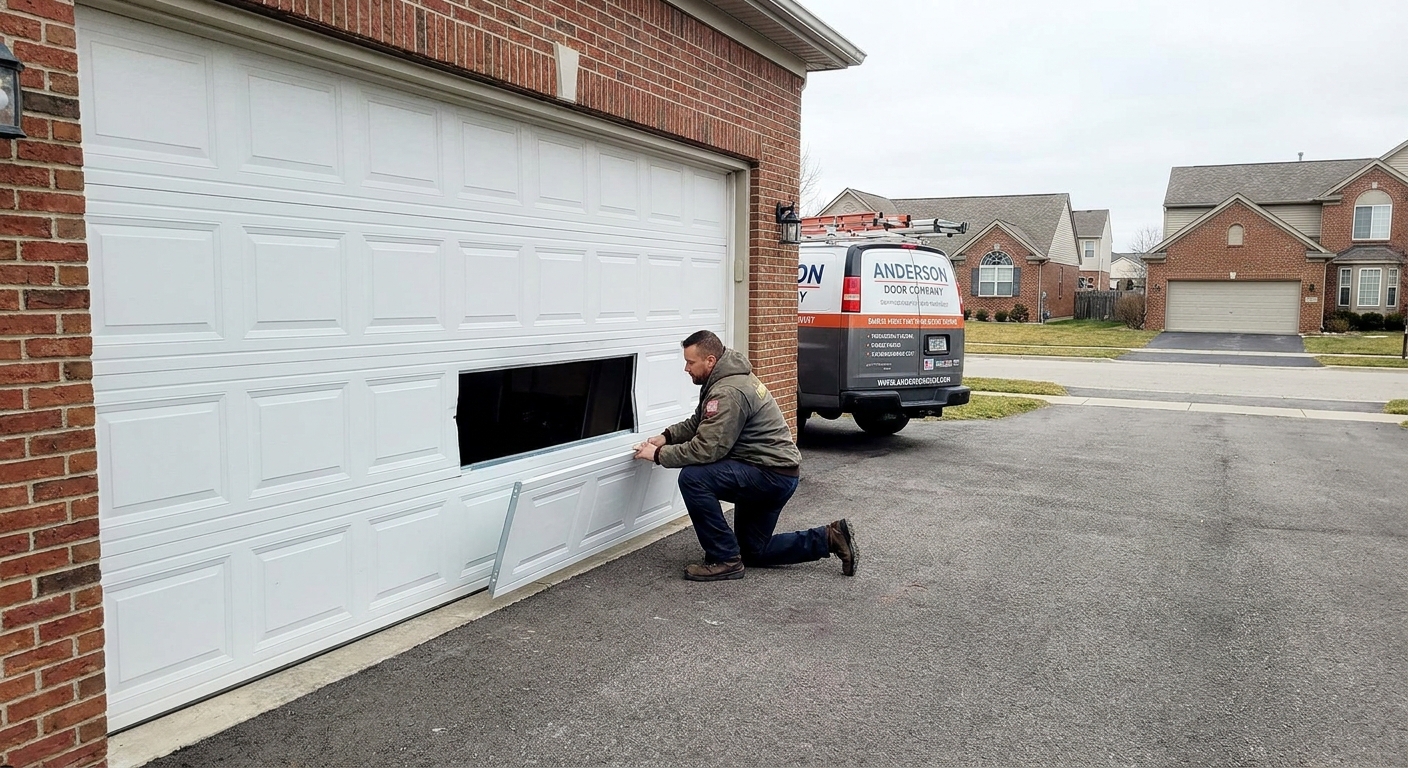 Can You Replace Just One Garage Door Panel in Clinton Township?
