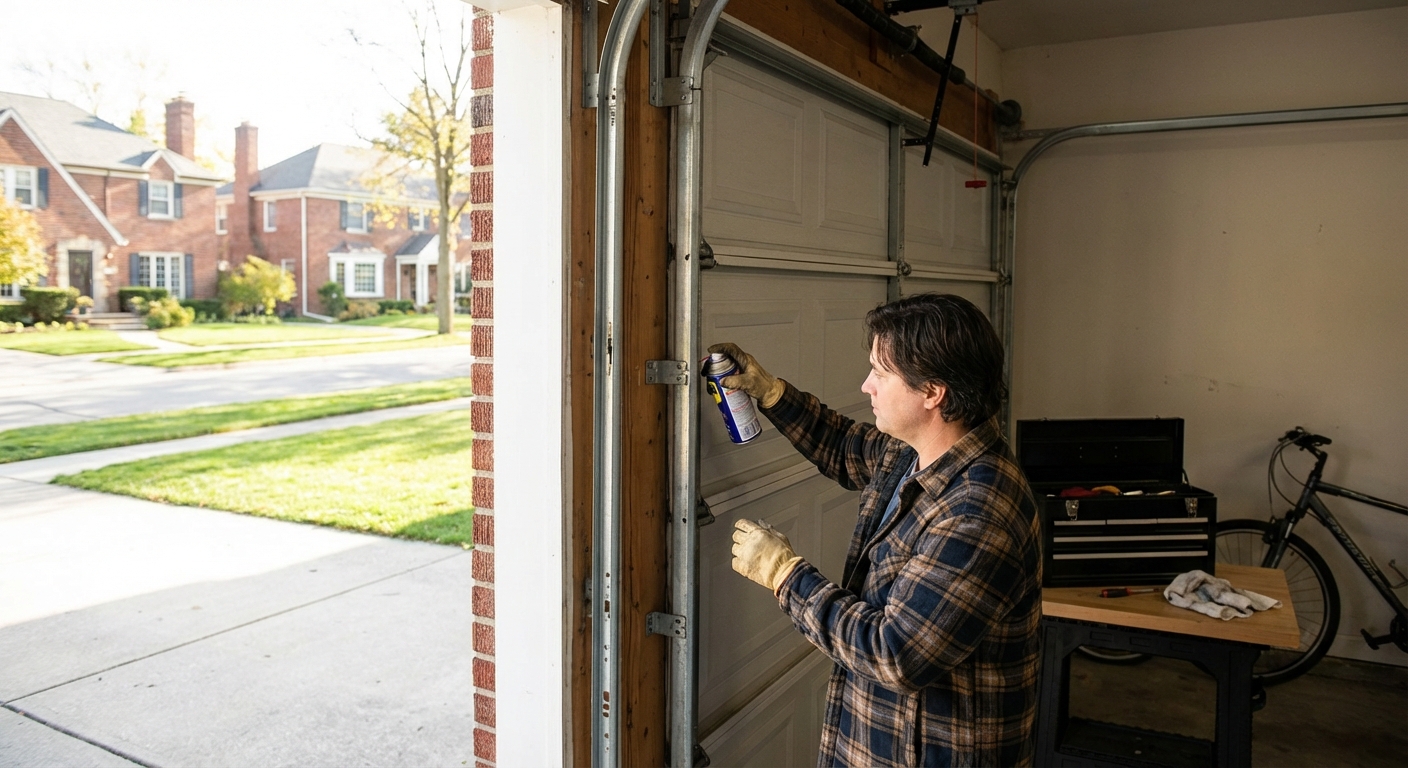 Easy Ways to Keep Garage Door Rollers Quiet & Moving Smoothly in Grosse Pointe